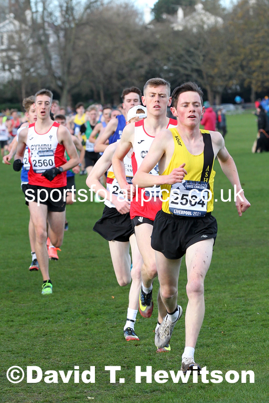 Mens under-20s, European Cross Country Championships Trials, Sefton Park, Liverpool. Photo: David T. Hewitson/Sports for All Pics